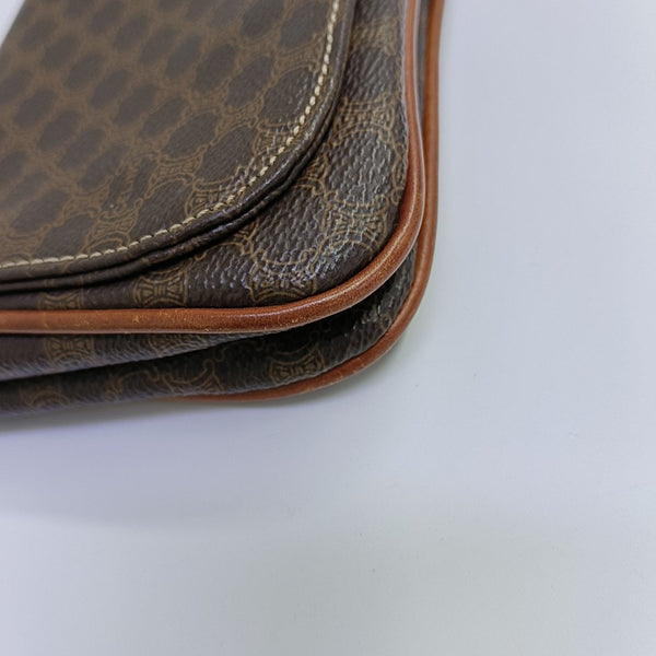 Coated Canvas Wallet Black