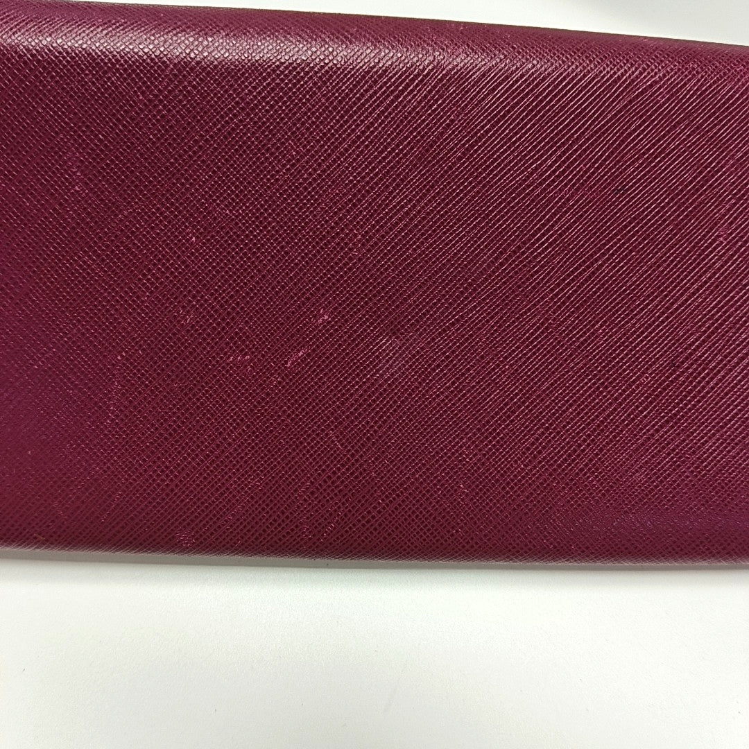 Authenticated pre-owned  Gancini Calfskin Red Wallet - Wallet at Looply