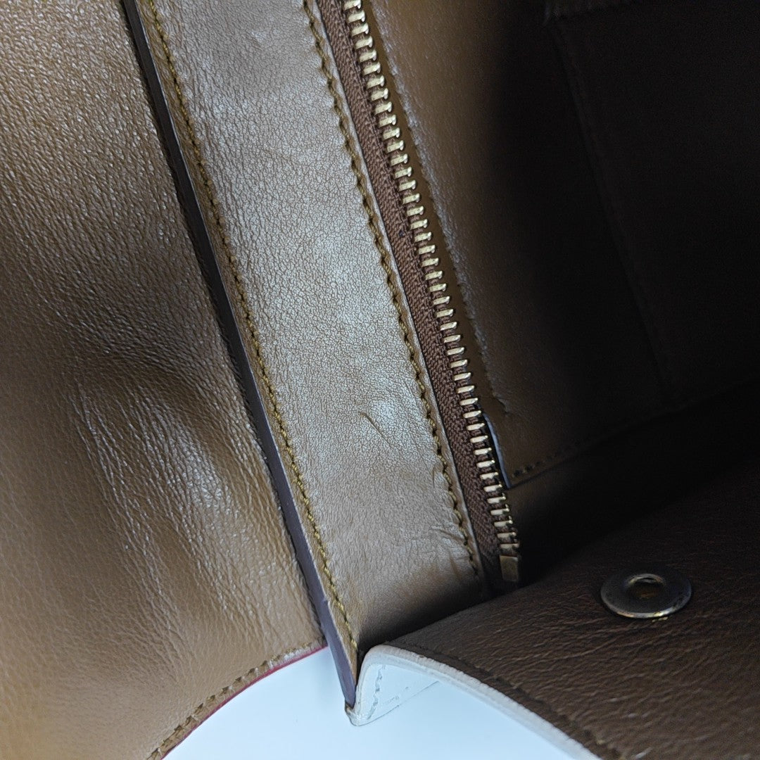 TRAPEZE Medium Calfskin Multicolor