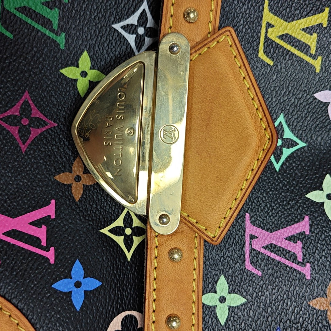 LV × TM RITA Monogram Coated Canvas Black