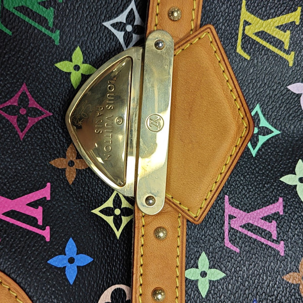 LV × TM RITA Monogram Coated Canvas Black