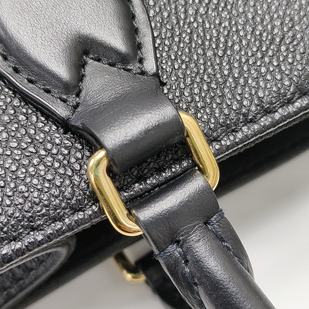 ONTHEGO PM Monogram Calfskin Black
