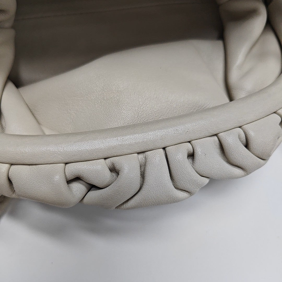The Pouch Mini Calfskin White