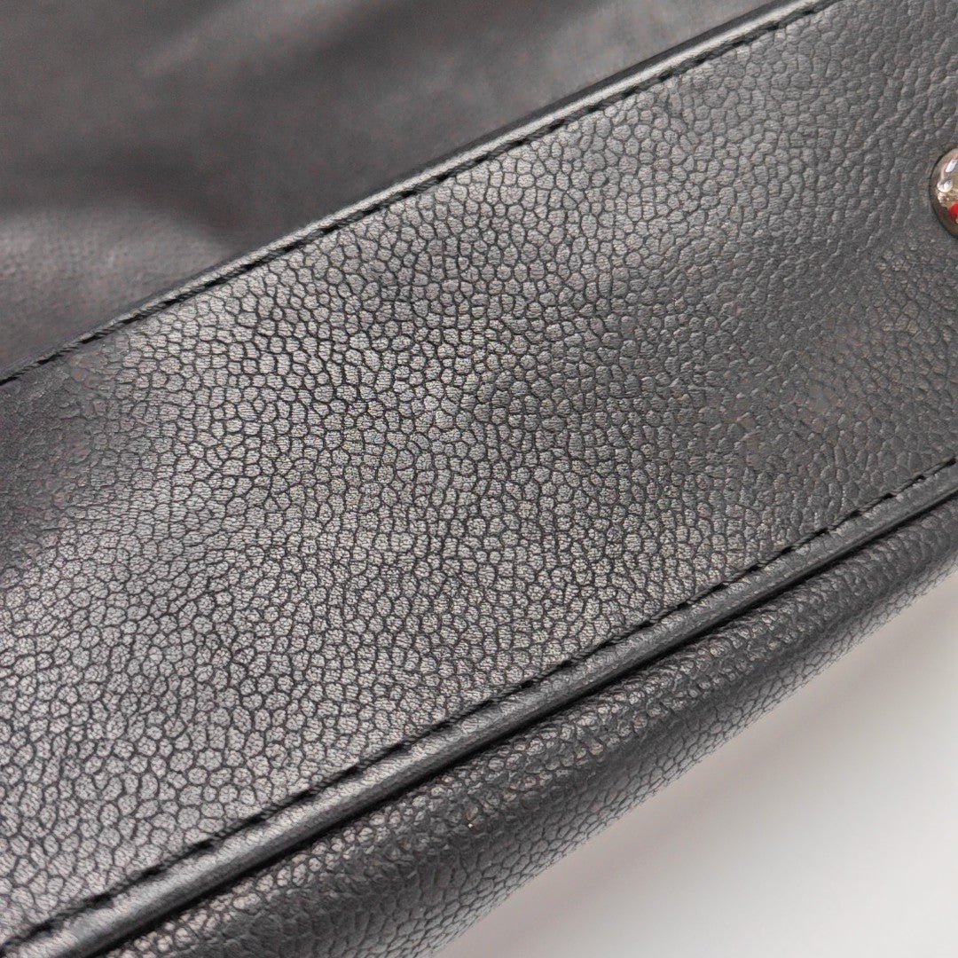 Quilted Calfskin Black