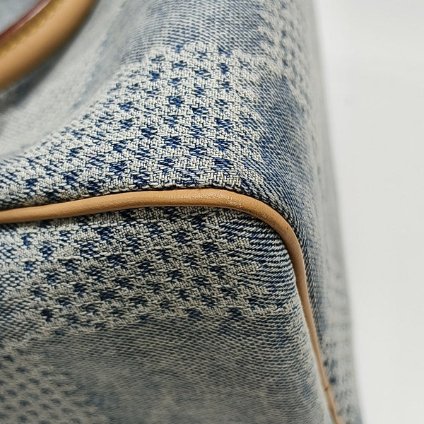 SPEEDY 25 Damier Canvas Blue