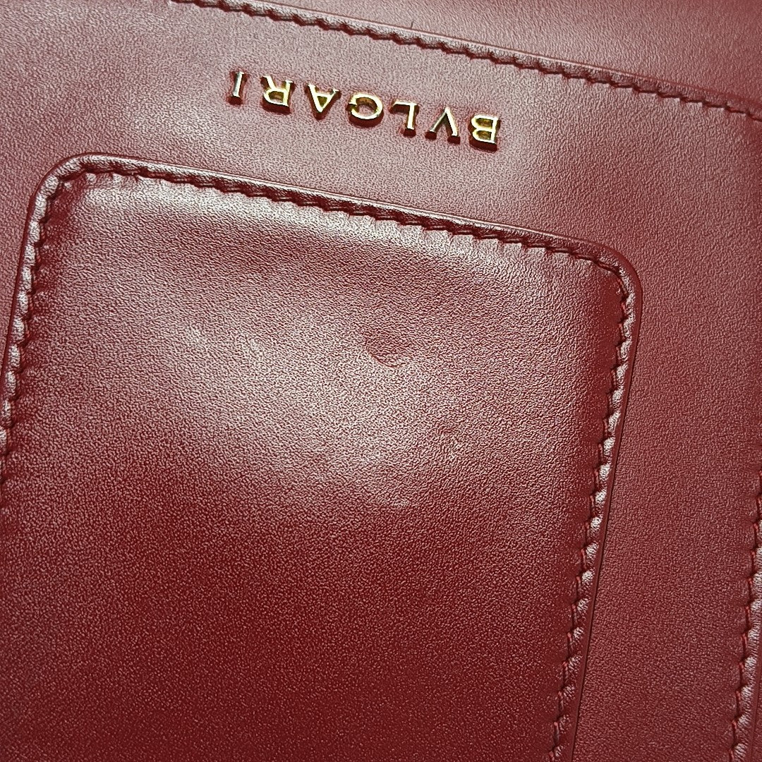SERPENTI FOREVER Small Quilted Calfskin Red