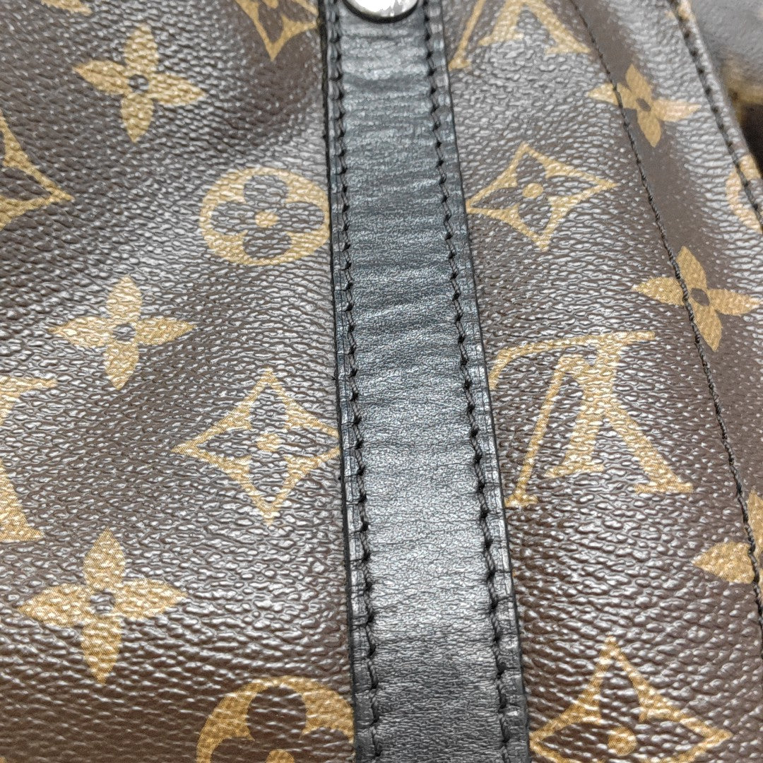 CHRISTOPHER MM Monogram Coated Canvas Brown