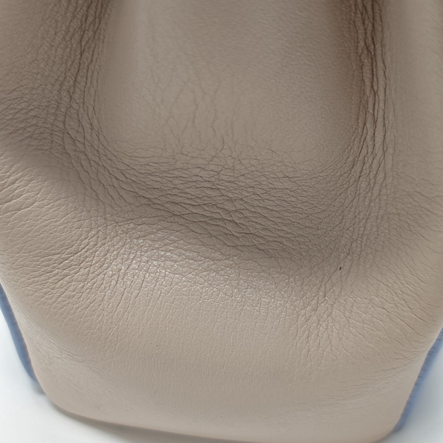 Calfskin Shoulder Bag Blue