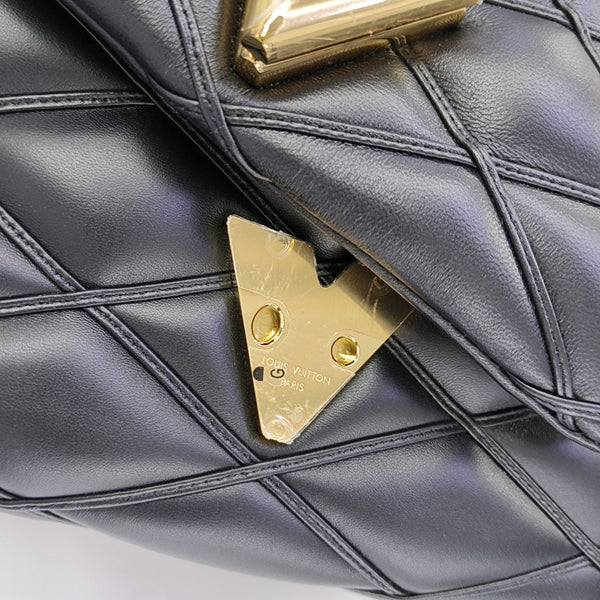 GO-14 MM Quilted Lambskin Black