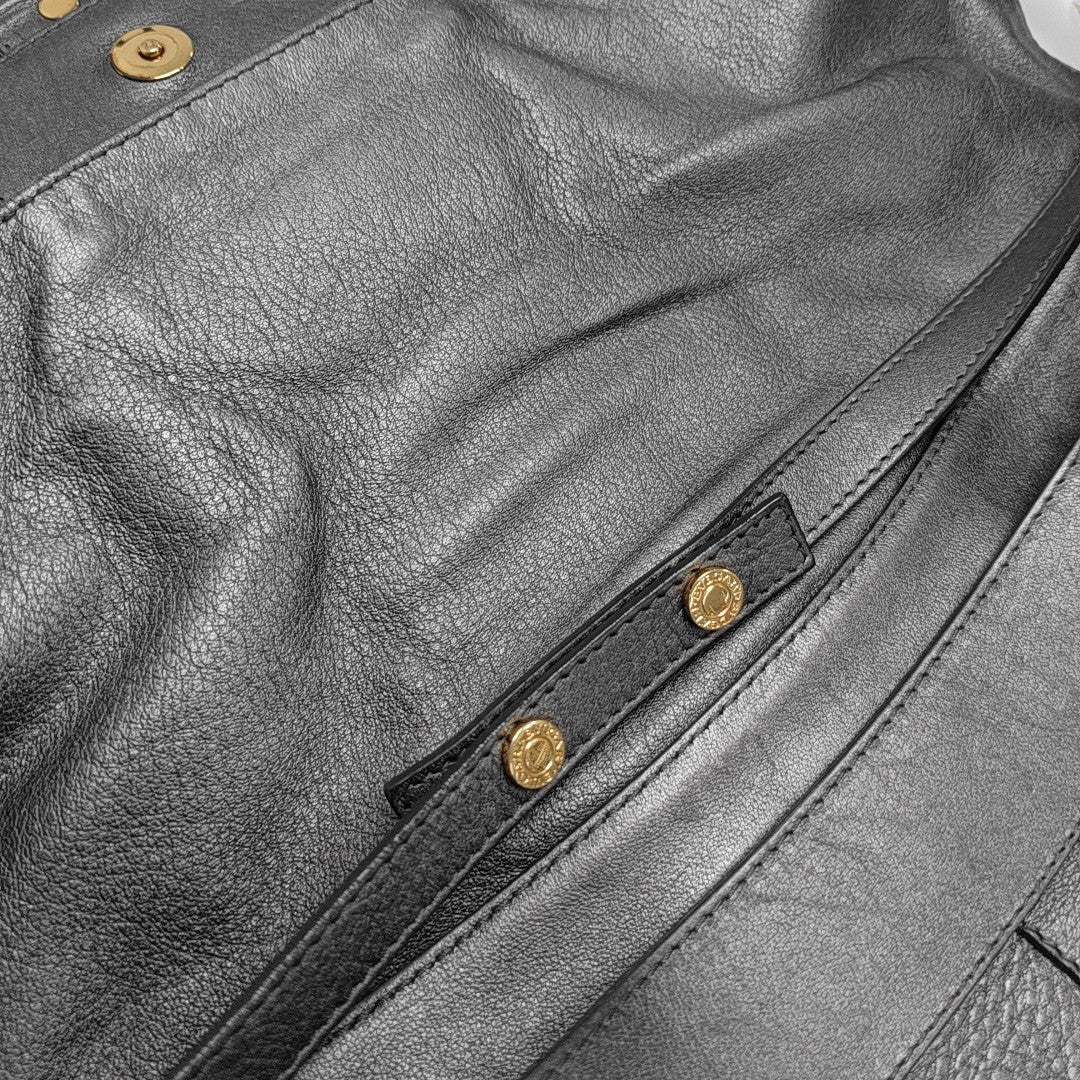CHANDRA Calfskin Gray