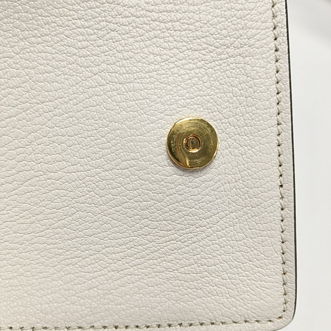 Miu Lady Calfskin White