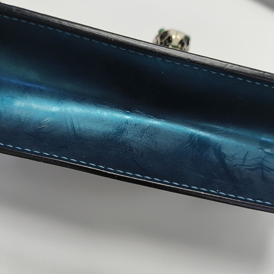 SERPENTI FOREVER Quilted Calfskin Blue