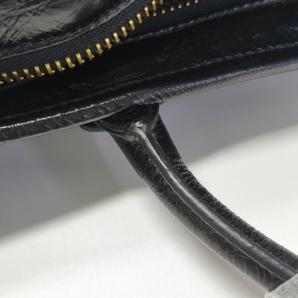 Bonnie Medium Patent Leather Black