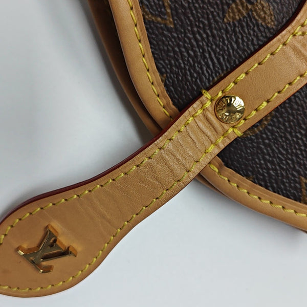 FOLD ME Monogram Coated Canvas Brown