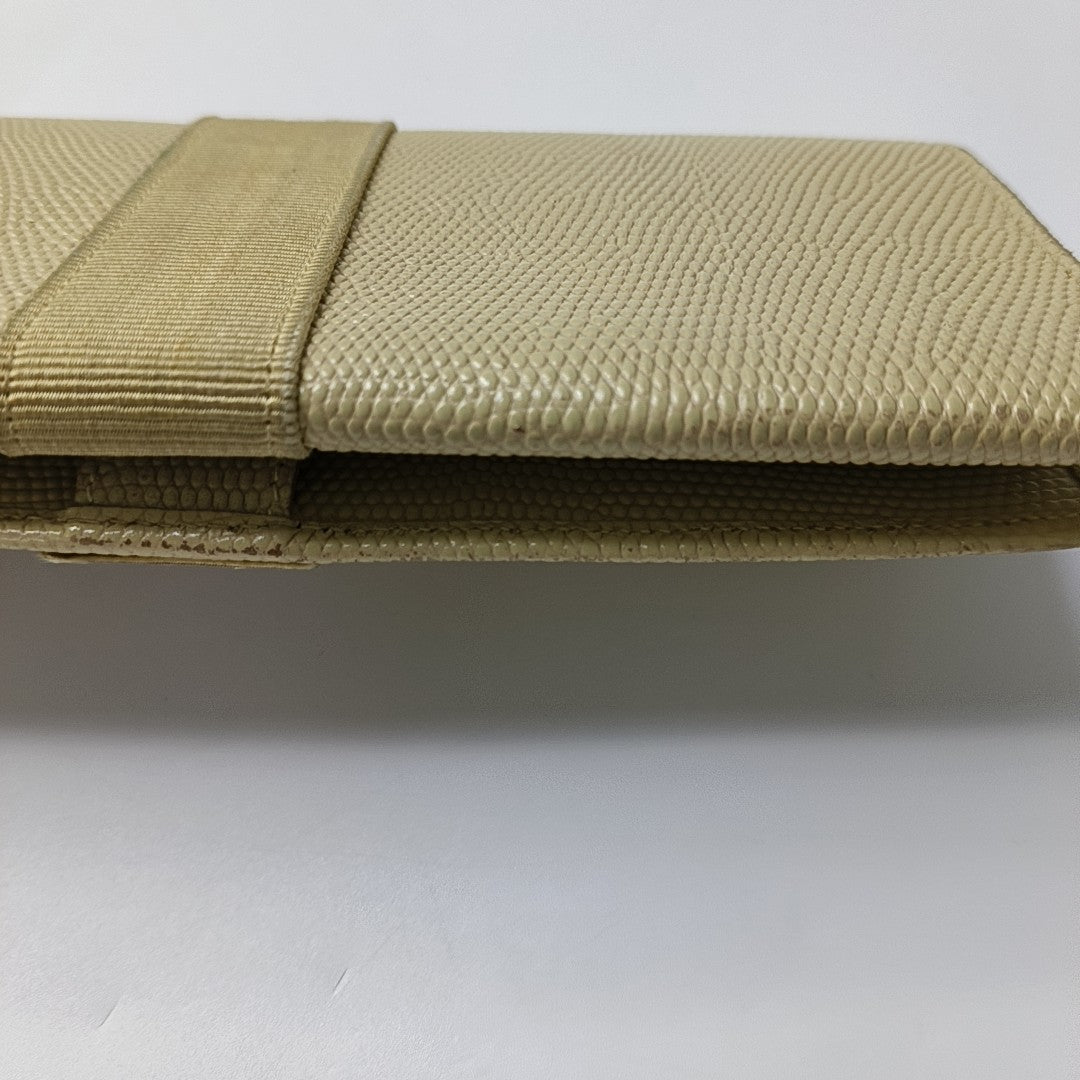 Calfskin Wallet Yellow