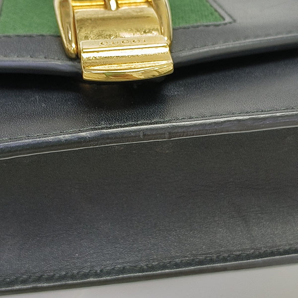 Sylvie Super Mini Calfskin Black