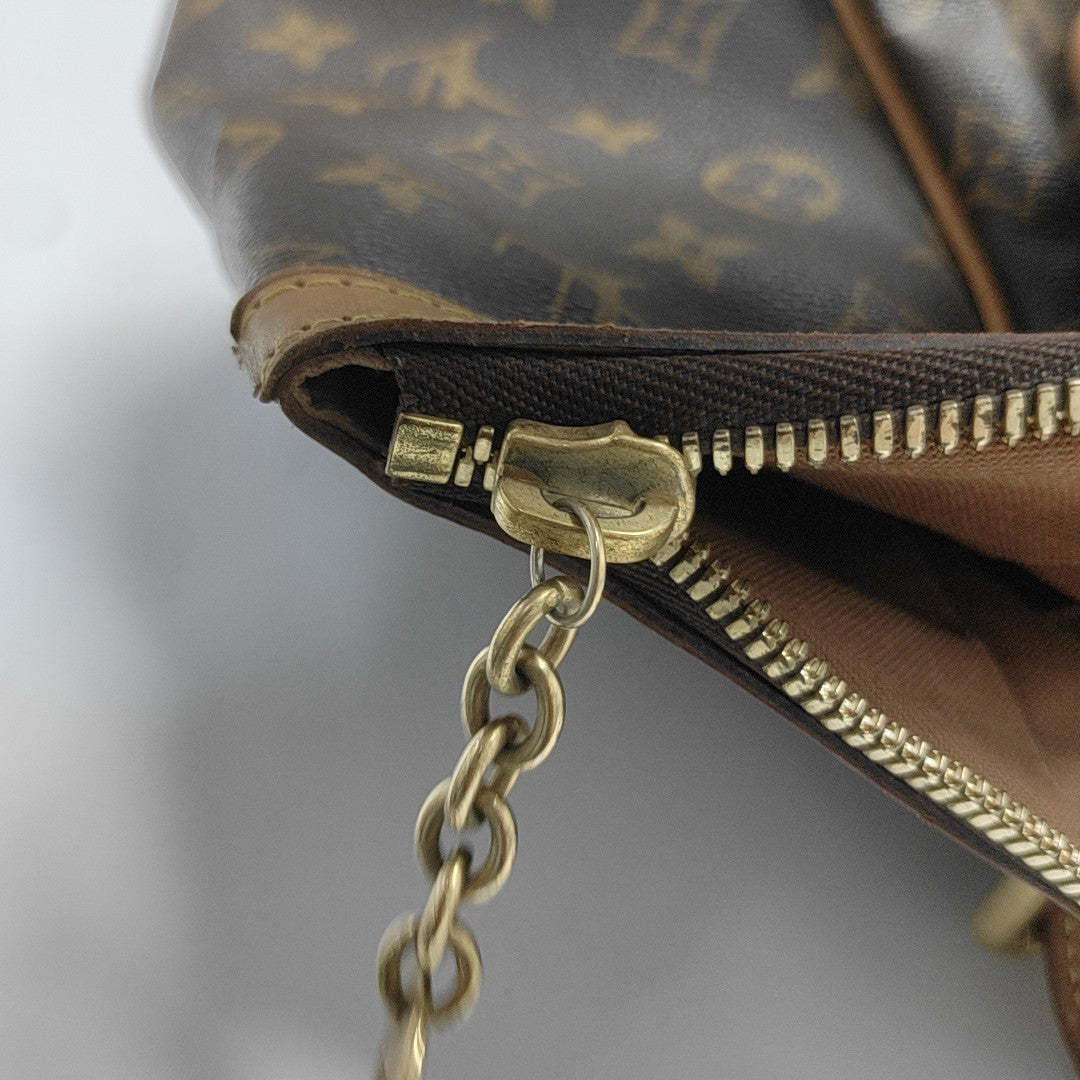 TIVOLI GM Monogram Coated Canvas Brown