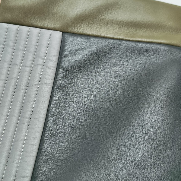 Quilted Lambskin Clutch Multicolor