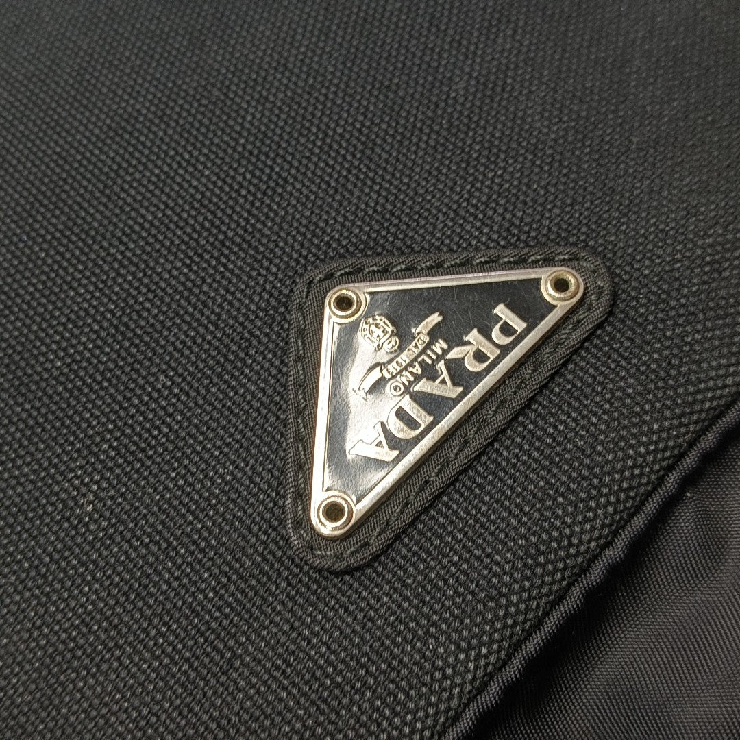 Nylon Backpack Black