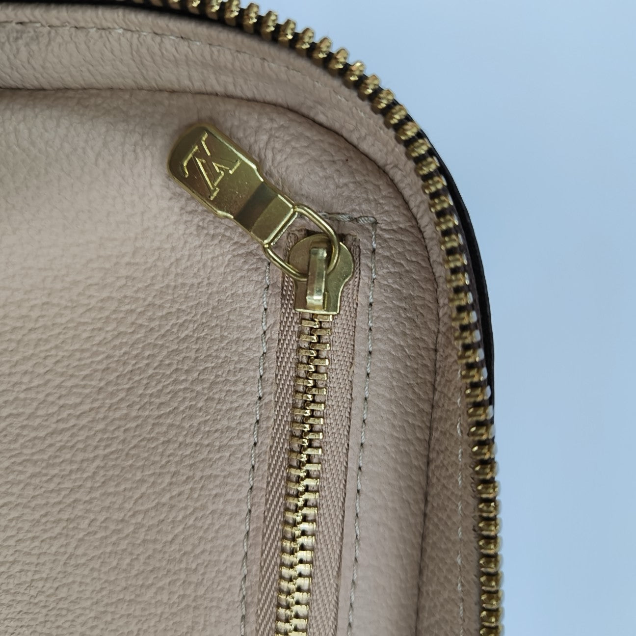 NICE BB Monogram Coated Canvas Brown