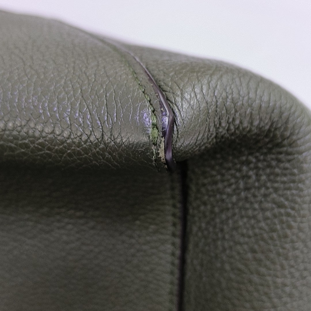 CABAS PHANTOM Small Calfskin Green