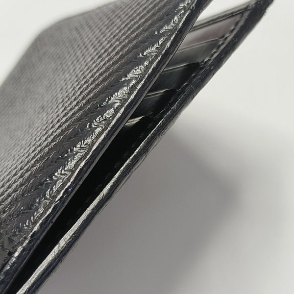 Patent Leather Wallet Black