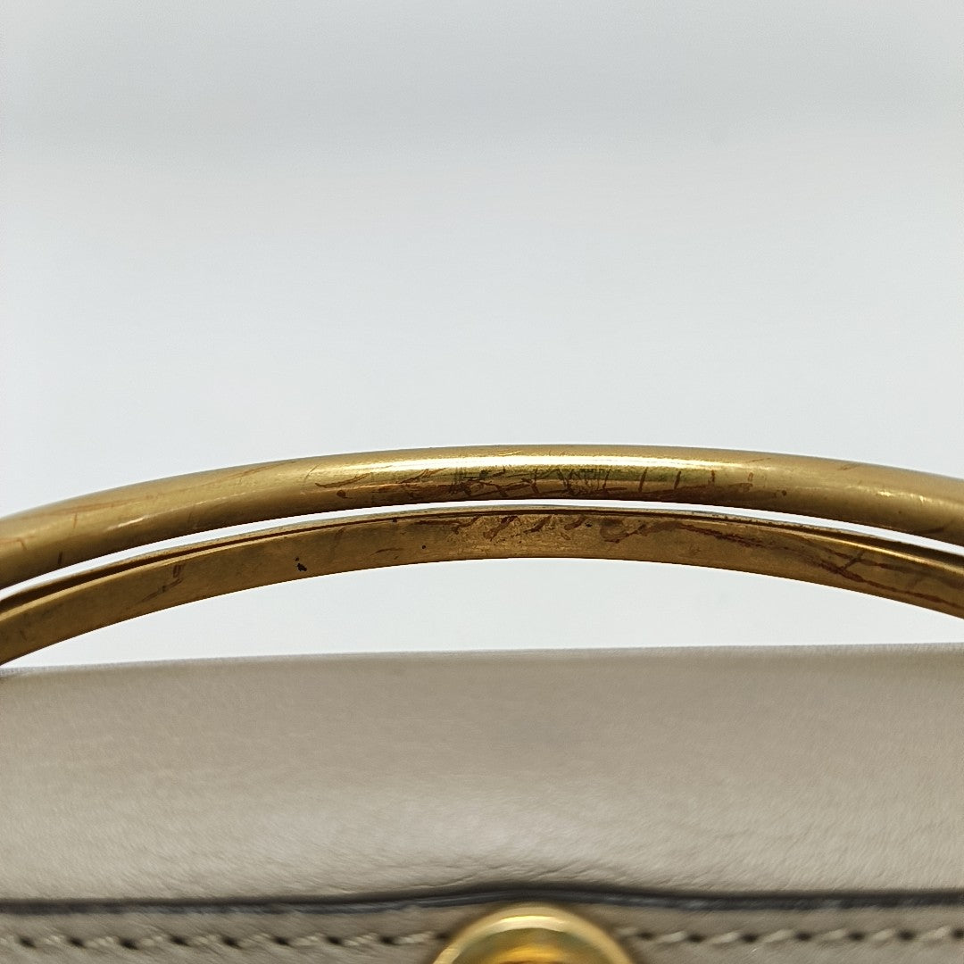 Nile Small Calfskin Gray