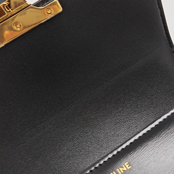 TRIOMPHE Teen Calfskin Black