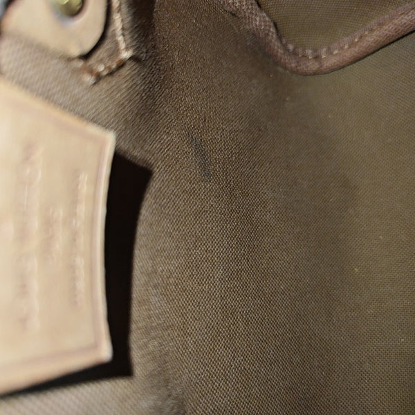 SPEEDY Nano Monogram Coated Canvas Brown