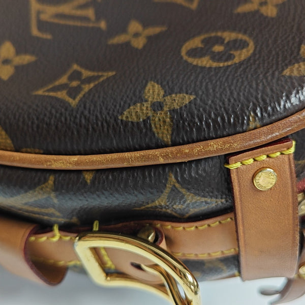 BOITE CHAPEAU MM Monogram Coated Canvas Brown