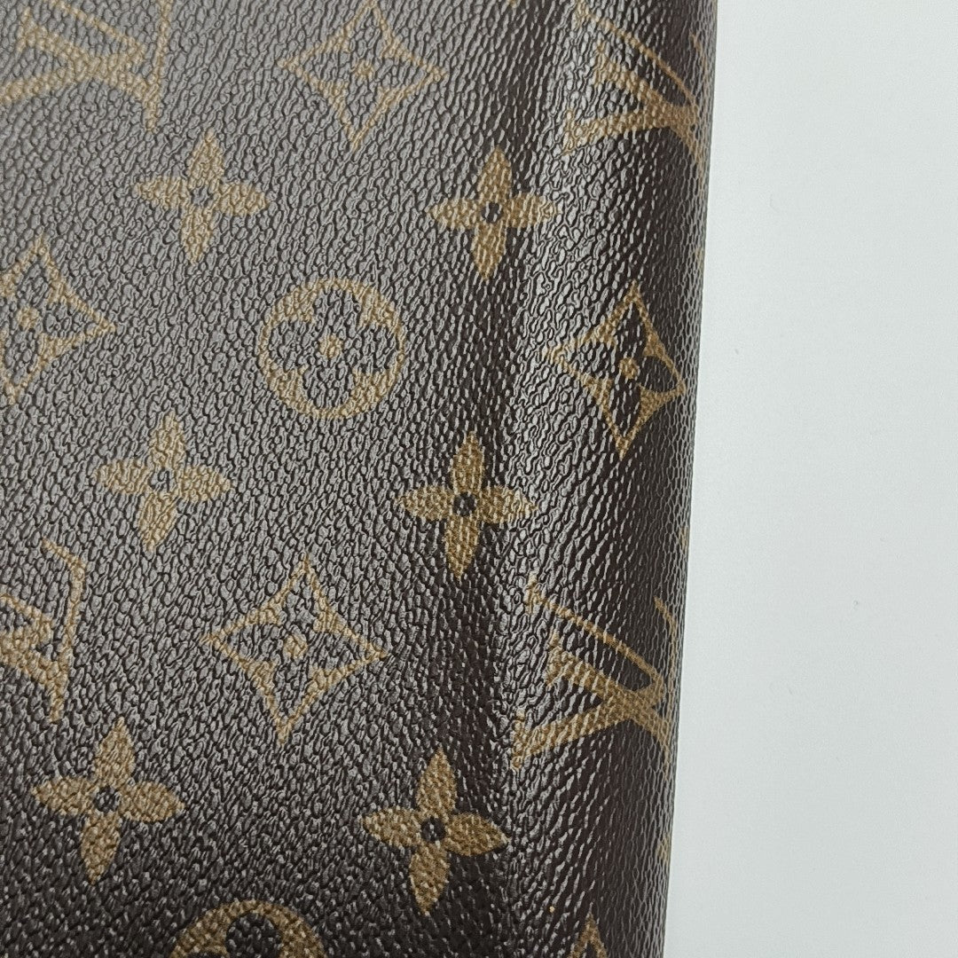 FÉLICIE Monogram Coated Canvas Brown