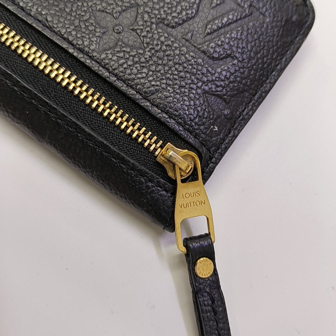 Calfskin Key Pouch Black