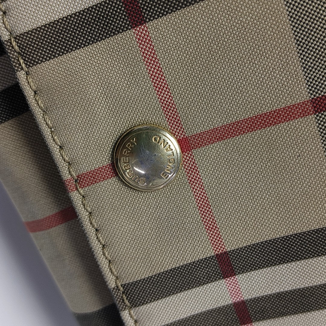 Vintage Small Fabric Beige