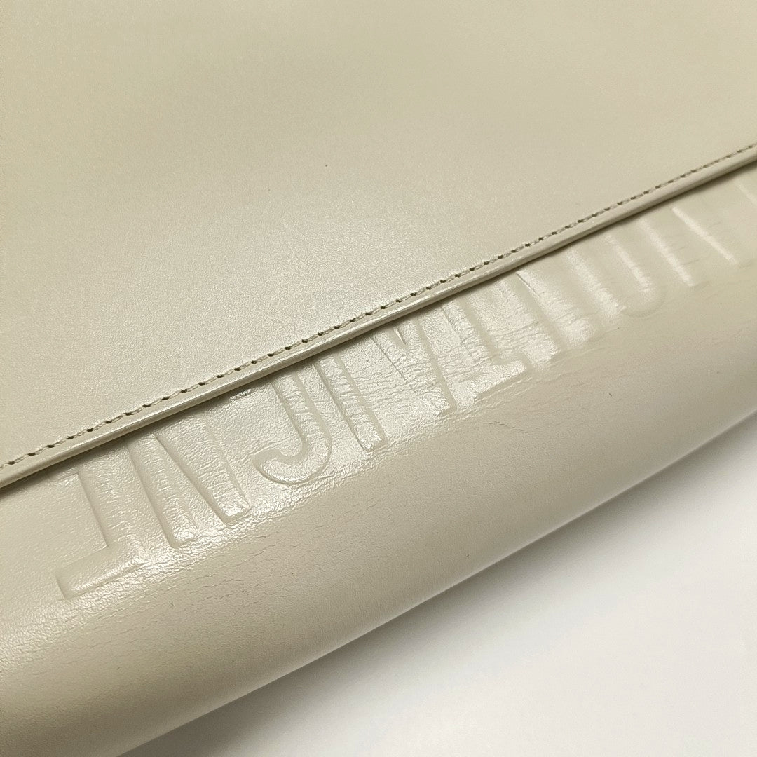 Bobby Medium Calfskin White