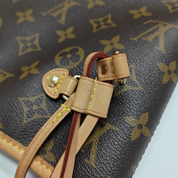 NEVERFULL INSIDE OUT MM Monogram Fabric Red