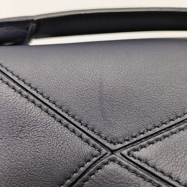 Puzzle Mini Calfskin Black