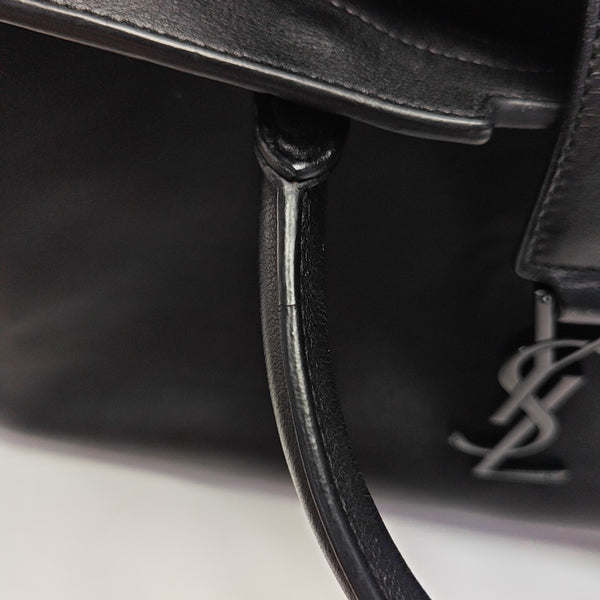 DOWNTOWN CABAS Calfskin Black