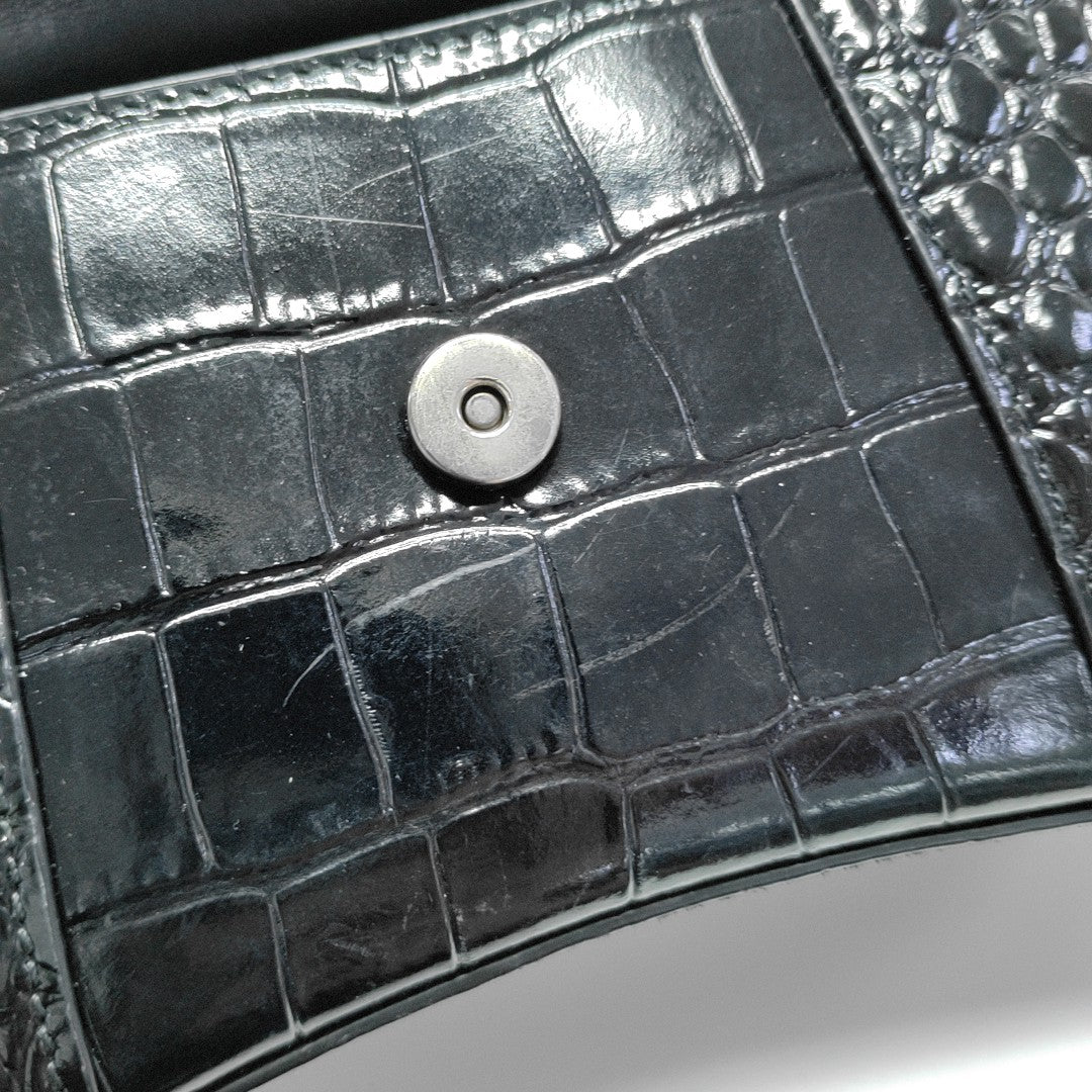 Hourglass XS Calfskin Black