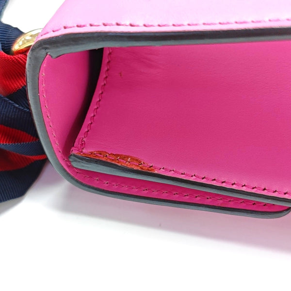 Authenticated pre-owned  Sylvie Small Calfskin Pink - Shoulder Bag at Looply