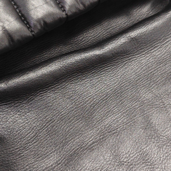 Monaco Small Quilted Calfskin Black