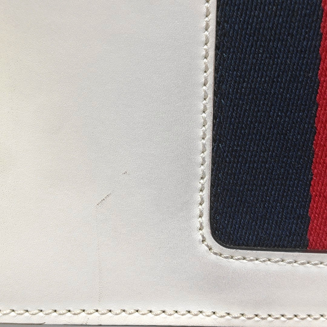 Sylvie Small Calfskin White