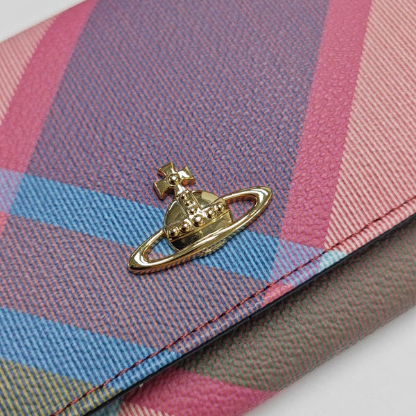 Coated Canvas Wallet Multicolor