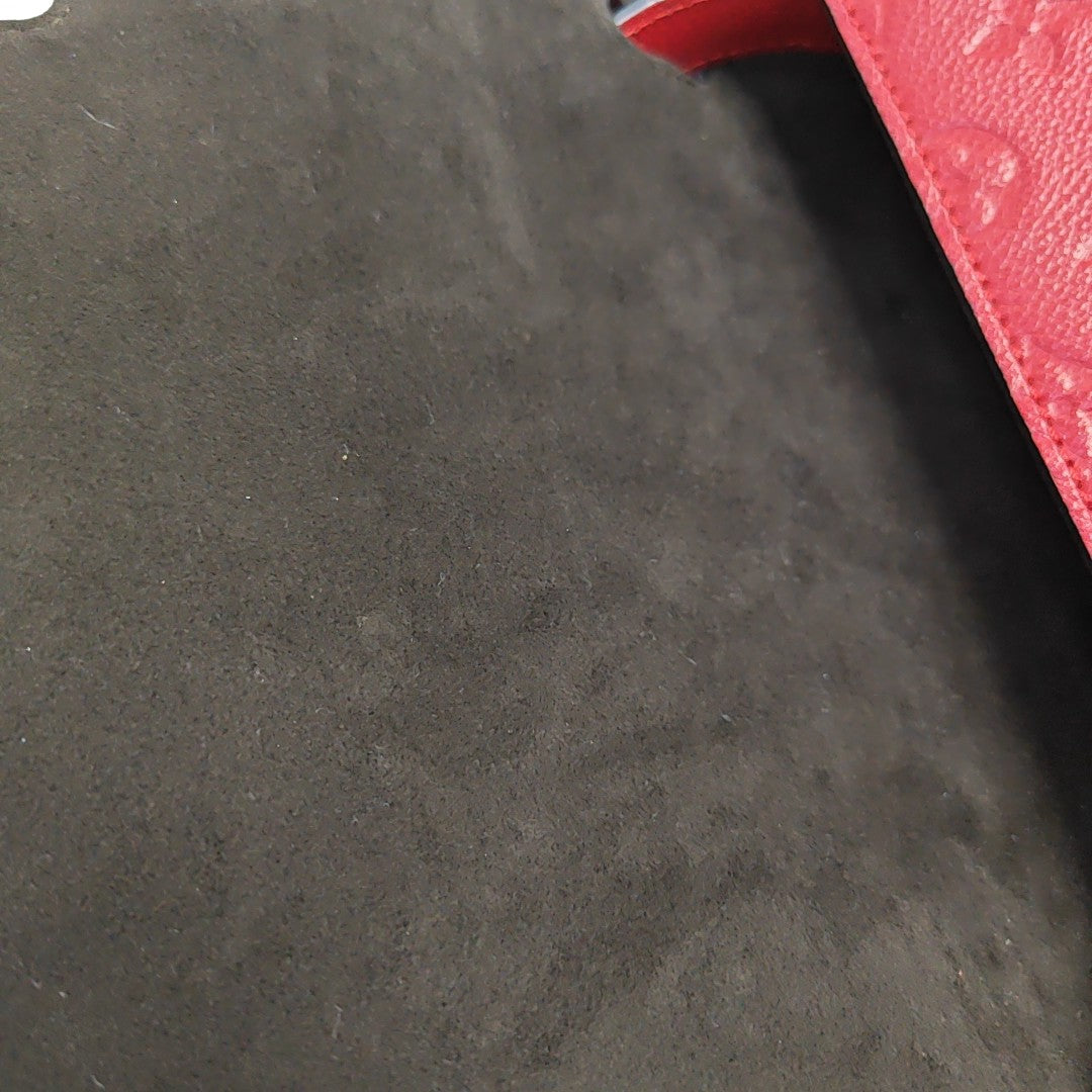 TROCADERO Calfskin Red