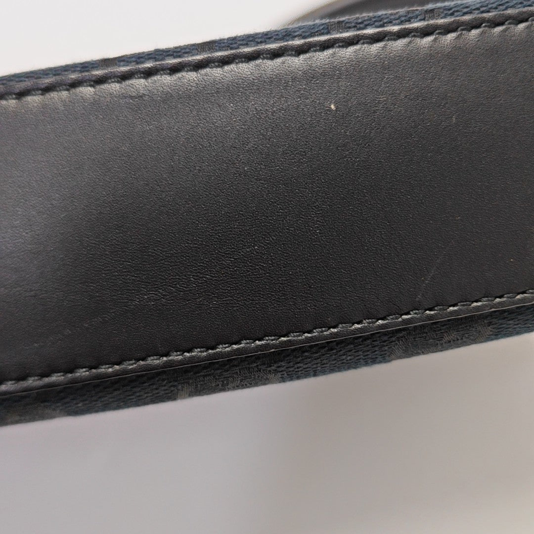 Monogram Canvas Top Handle Bag Black
