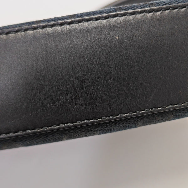 Monogram Canvas Top Handle Bag Black