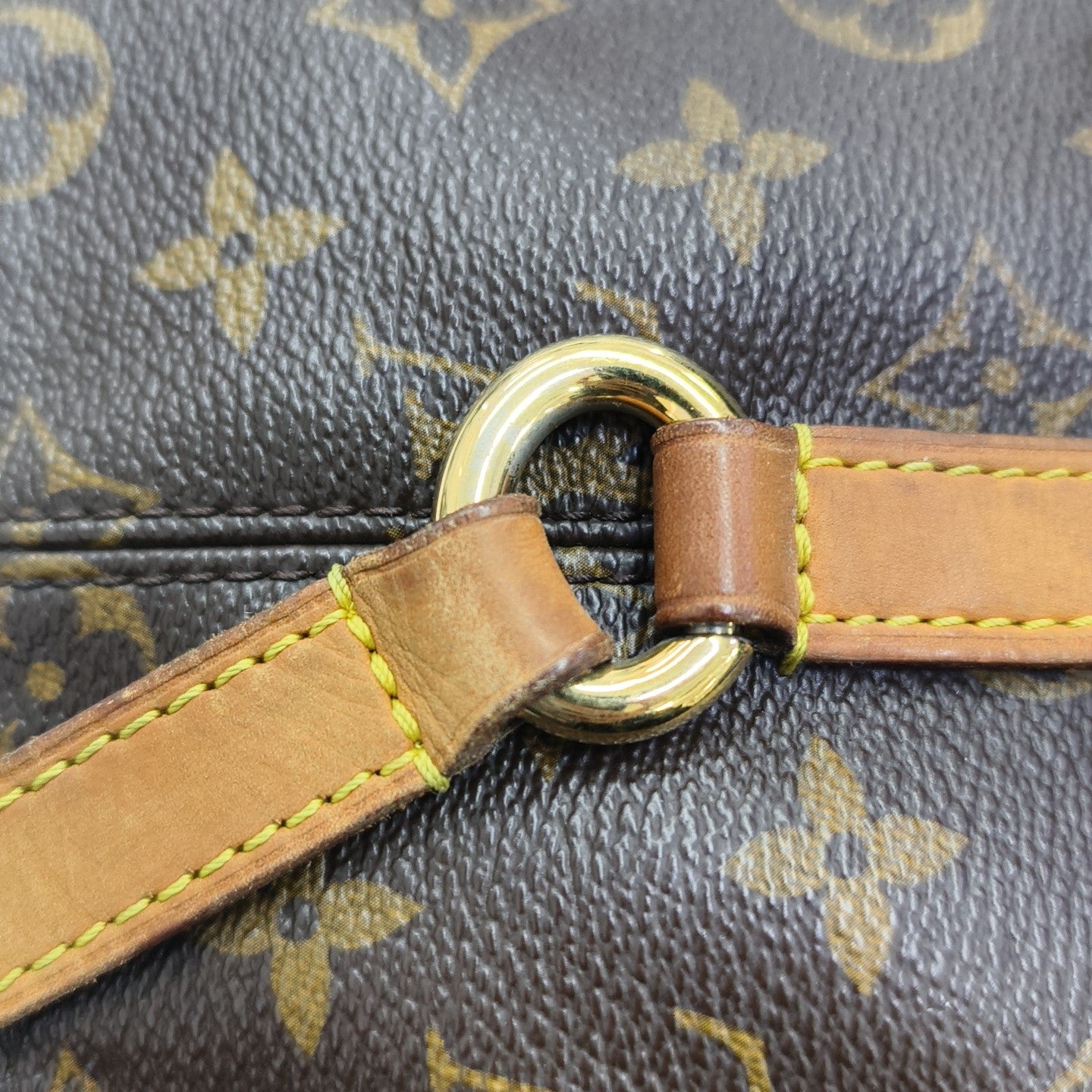 TOTALLY Monogram Coated Canvas Brown