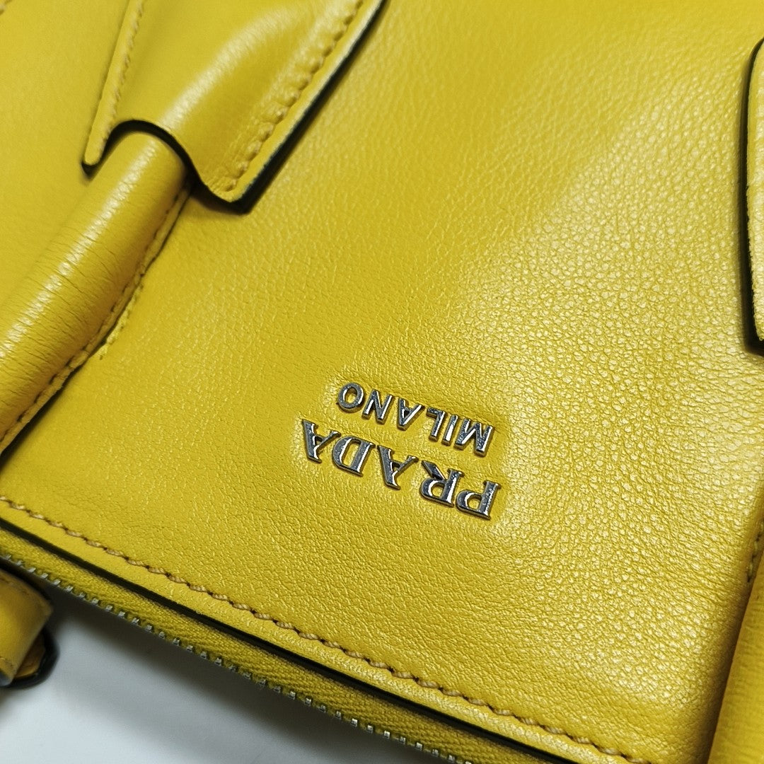 Calfskin Tote Bag Yellow
