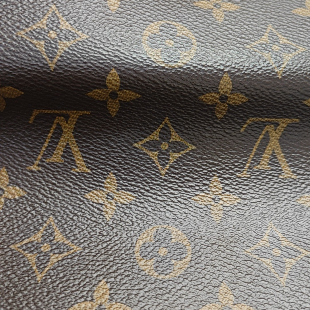 DAUPHINE Mini Monogram Coated Canvas Brown