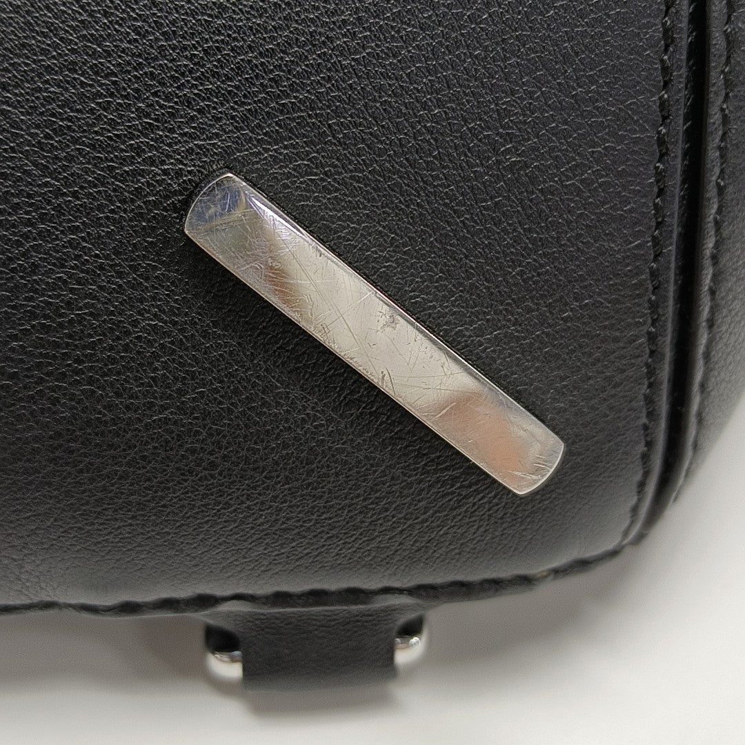 Puzzle Medium Calfskin Black