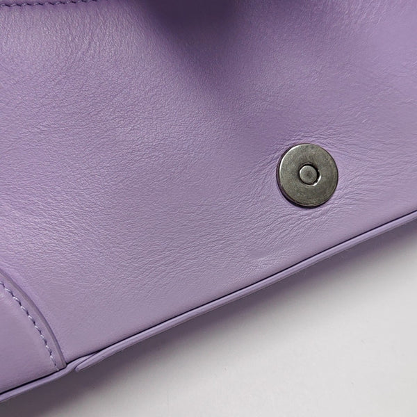 LINDSAY Small Calfskin Purple